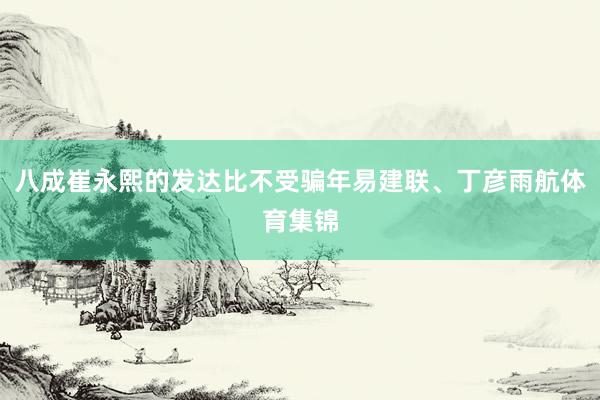 八成崔永熙的发达比不受骗年易建联、丁彦雨航体育集锦