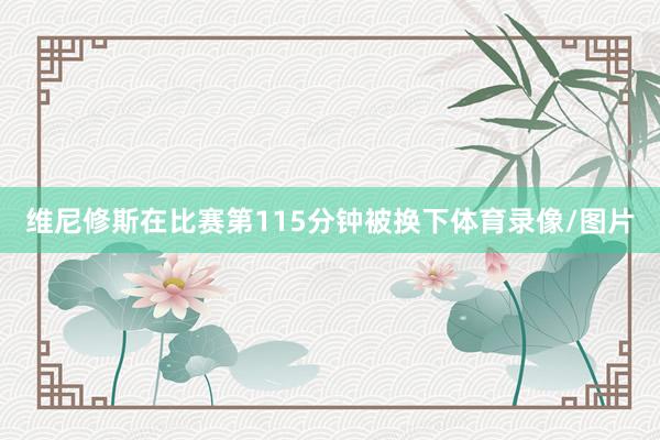 维尼修斯在比赛第115分钟被换下体育录像/图片