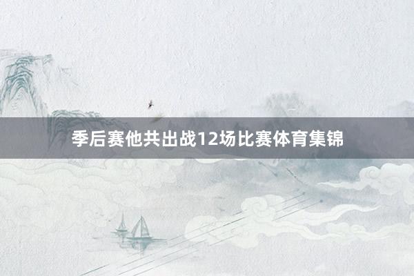 季后赛他共出战12场比赛体育集锦