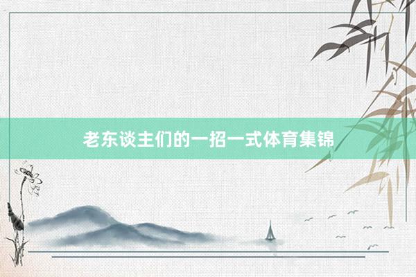 老东谈主们的一招一式体育集锦