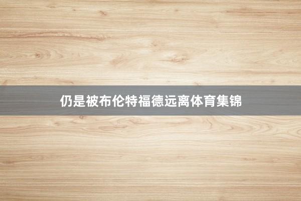 仍是被布伦特福德远离体育集锦