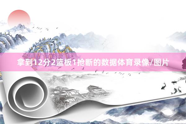 拿到12分2篮板1抢断的数据体育录像/图片