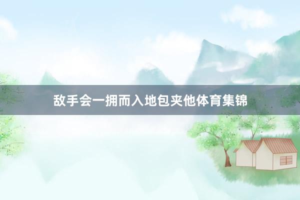 敌手会一拥而入地包夹他体育集锦