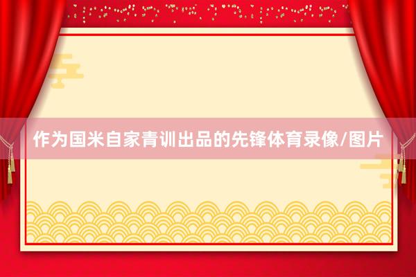 作为国米自家青训出品的先锋体育录像/图片