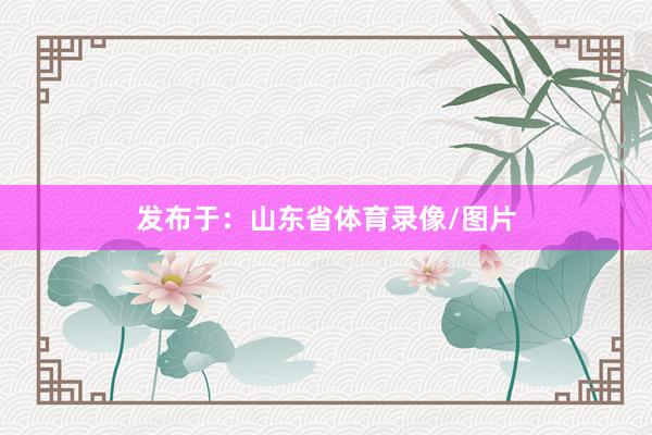 发布于：山东省体育录像/图片